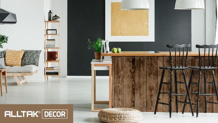 Ambiente com papel de parede Alltak