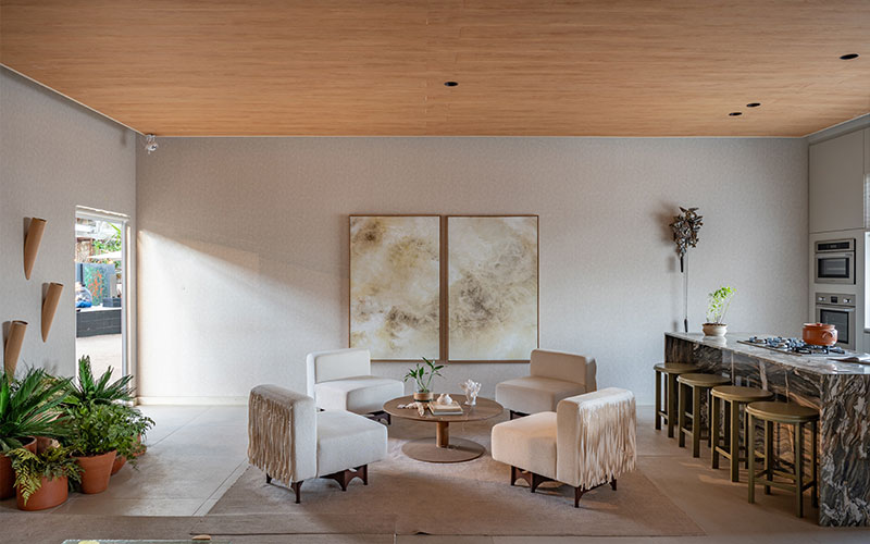 Sala de jantar — Teto Vinílico